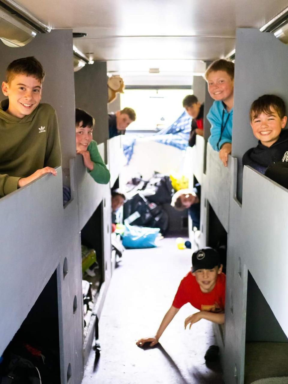 Holiday Bus - Scouts Walter Davies Scout Camp